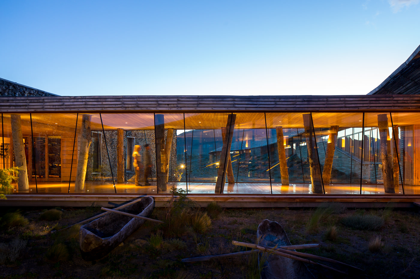 Außenfassade vom Tierra Patagonia